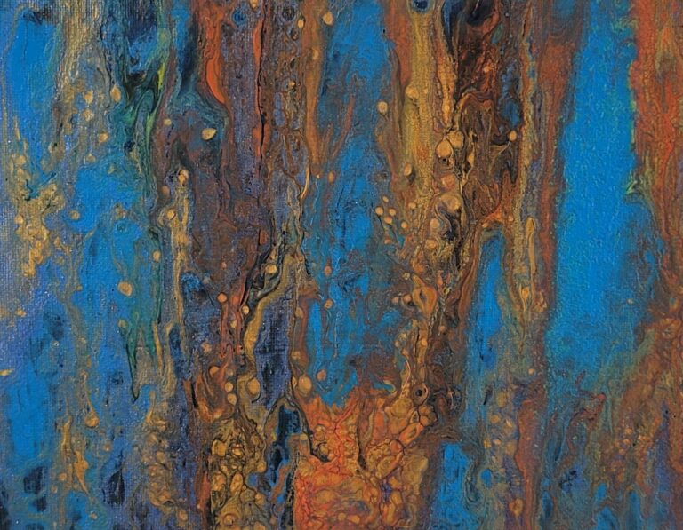 Acryl-Pouring Naturkunst aus der Schweiz